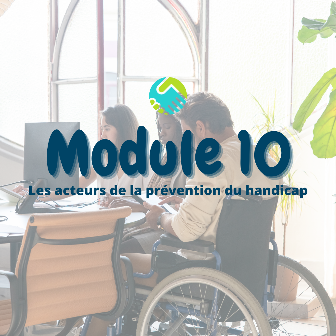 Module 10 : Les acteurs de la prévention du handicap