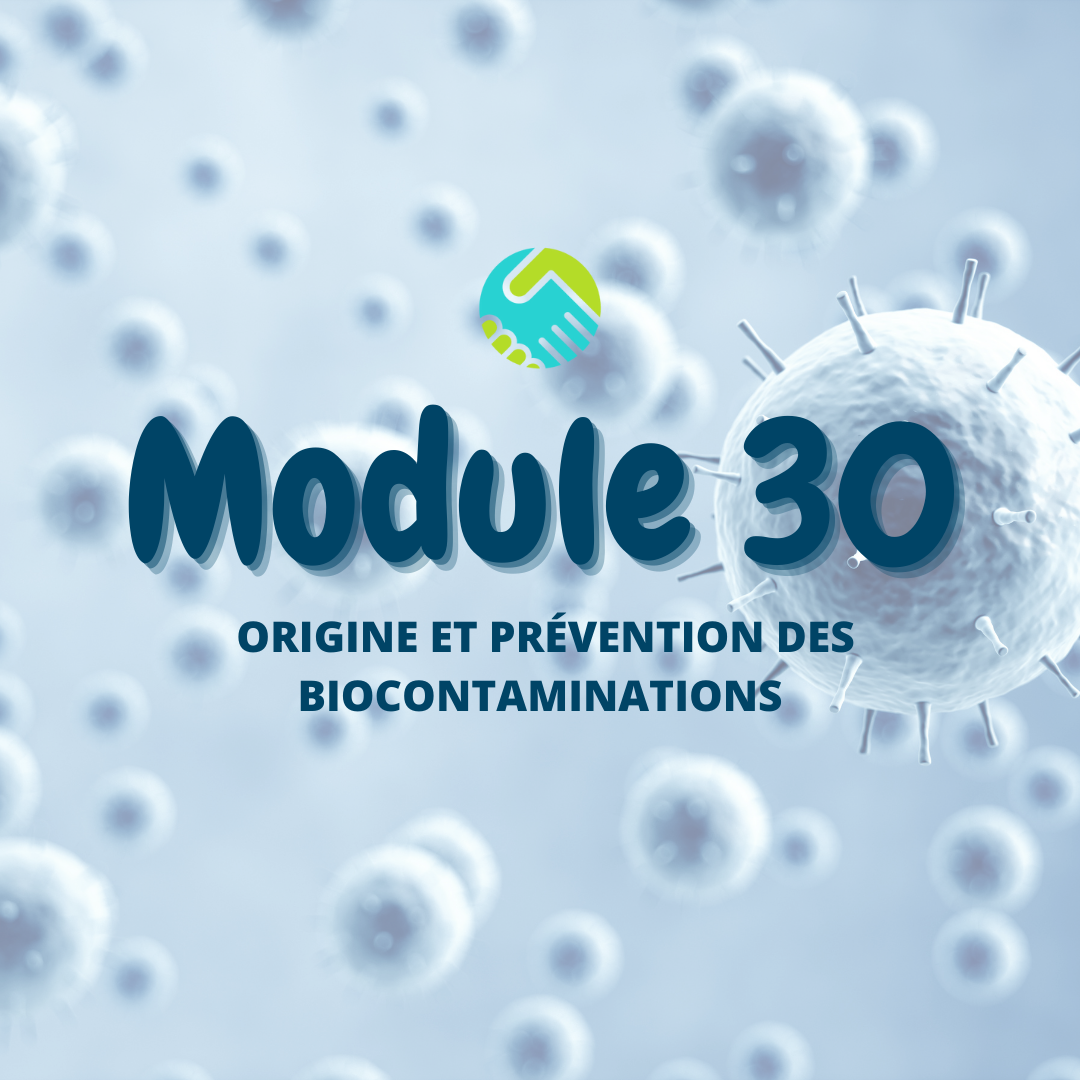 Module 30 : Origine et prévention des biocontaminations
