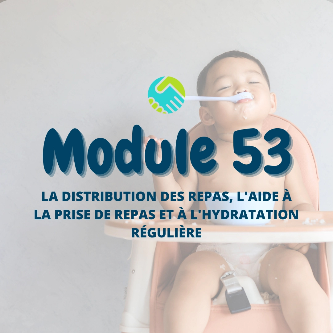 Module 53 : La distribution des repas, l'aide à la prise de repas et à l'hydratation régulière
